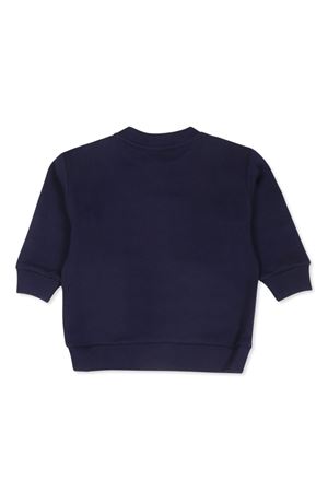 blue cotton sweatshirt GUCCI KIDS | 792071XJGOF4392